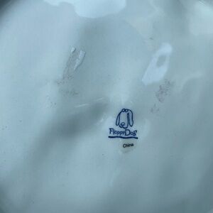 White Ceramic Serving Plate - Brand